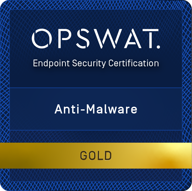 OPSWAT Gold certification