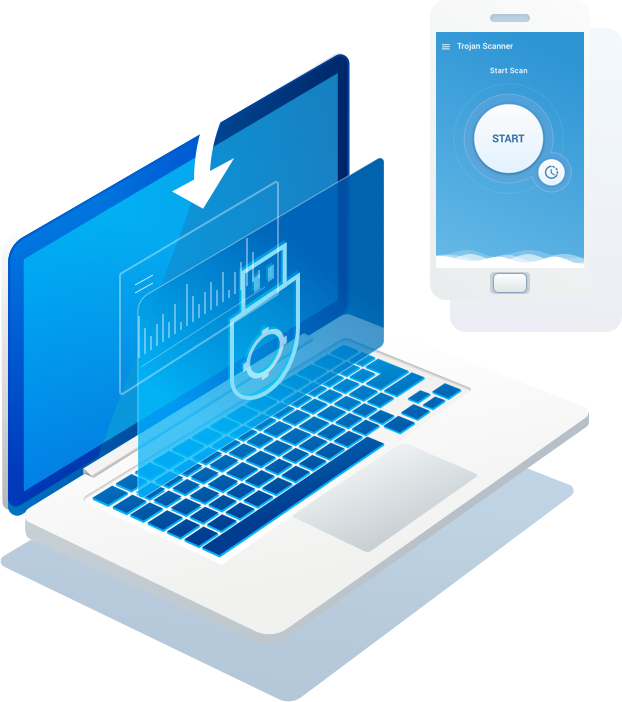 Trojan Scanner for Android workflow